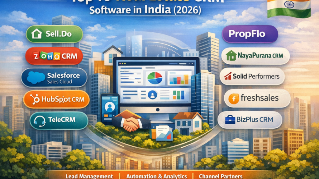 Top 10 Real Estate CRM Software in India (2026)